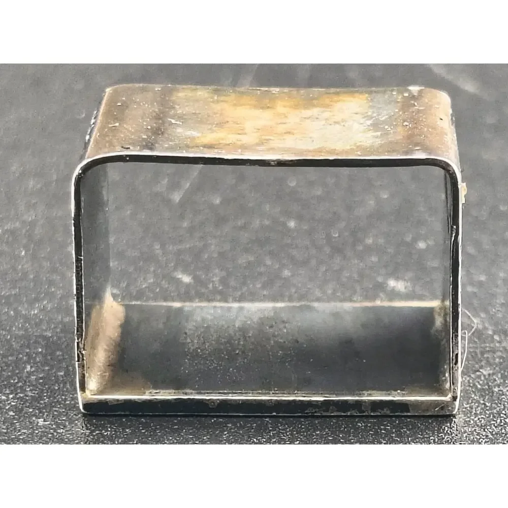 Vintage Navajo Bernice Bonney Sterling Silver 4pc Ranger Buckle Set Unmounted